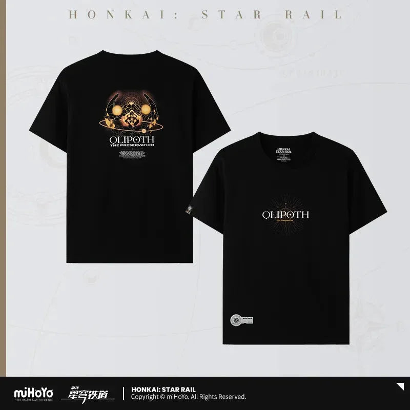 Honkai: Star Rail Fable Of Stars Series T-shirt Qlipoth / S ACG Go Anime www.acg-go.com Aha, Apparel, Fuli, IX, Lan, Nanook, Qlipoth, T-shirt, Yaoshi