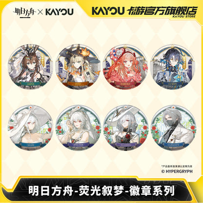 Arknights x KAYOU Pearlescent Pageantry Themed Badge Mystery Box