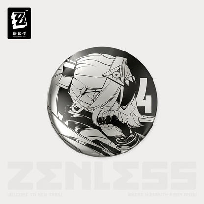 Zenless Zone Zero Time Signal Research Series Metallic Mirror Badge Vol.2