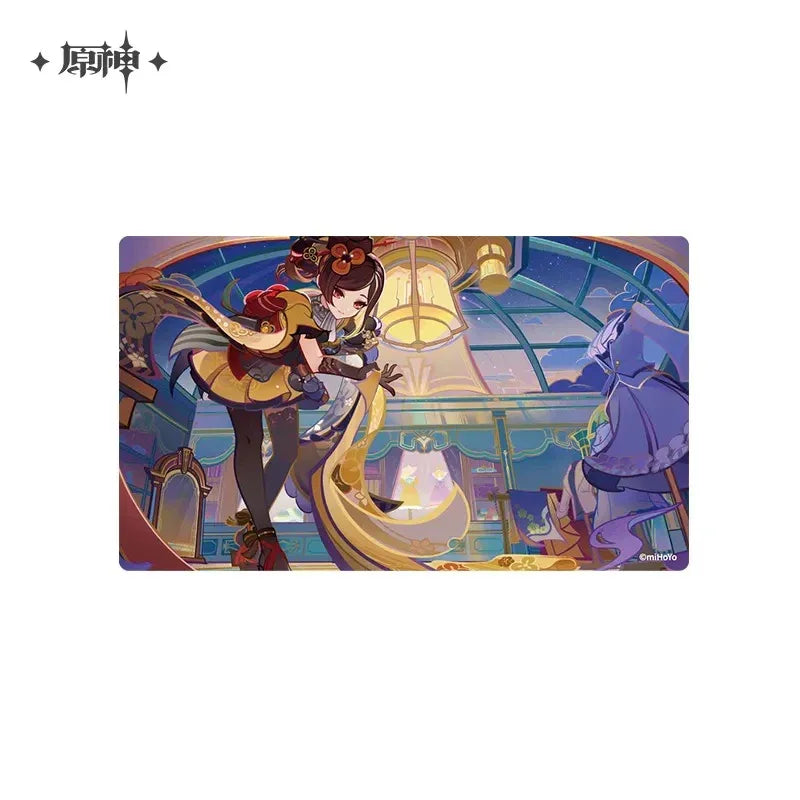 Floating World Under the Moonlight Series Transparent Cards Genshin Impact Blades Weaving Betwixt Brocade ACG Go Anime www.acg-go.com Art Decor, Card