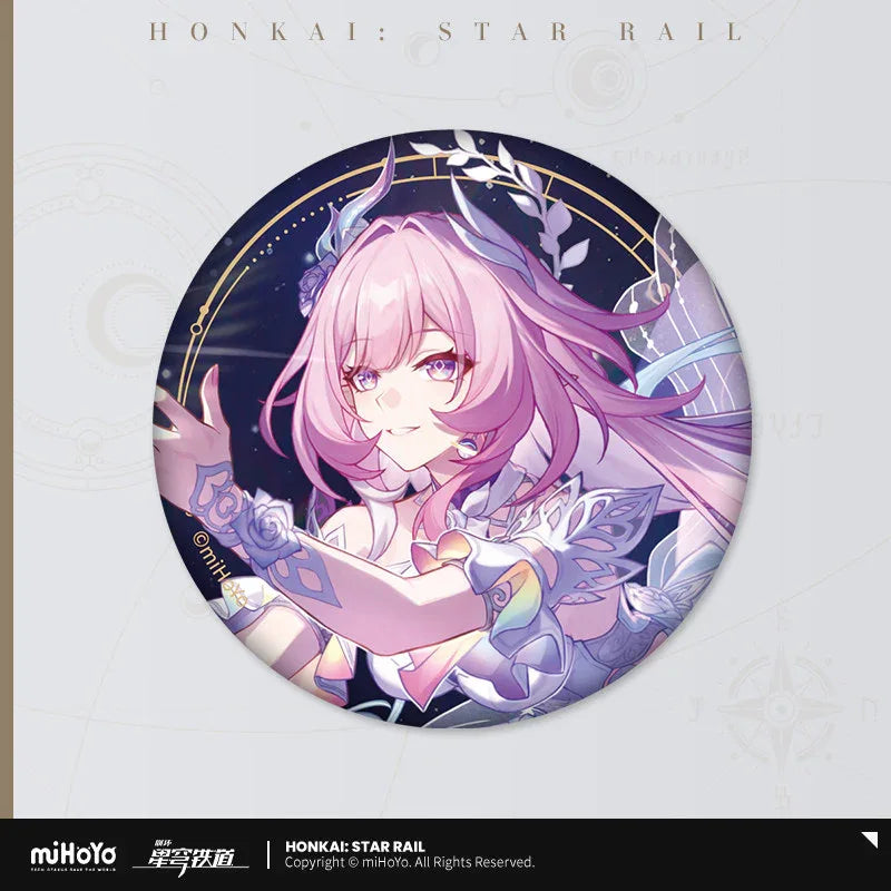 Honkai: Star Rail Invitation From The Stellar Series Tinplate Badge