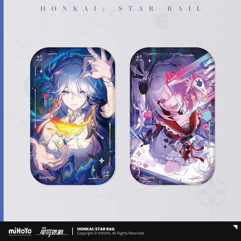 Honkai: Star Rail Light Cone Series Rectangular Tinplate Badge 4.0