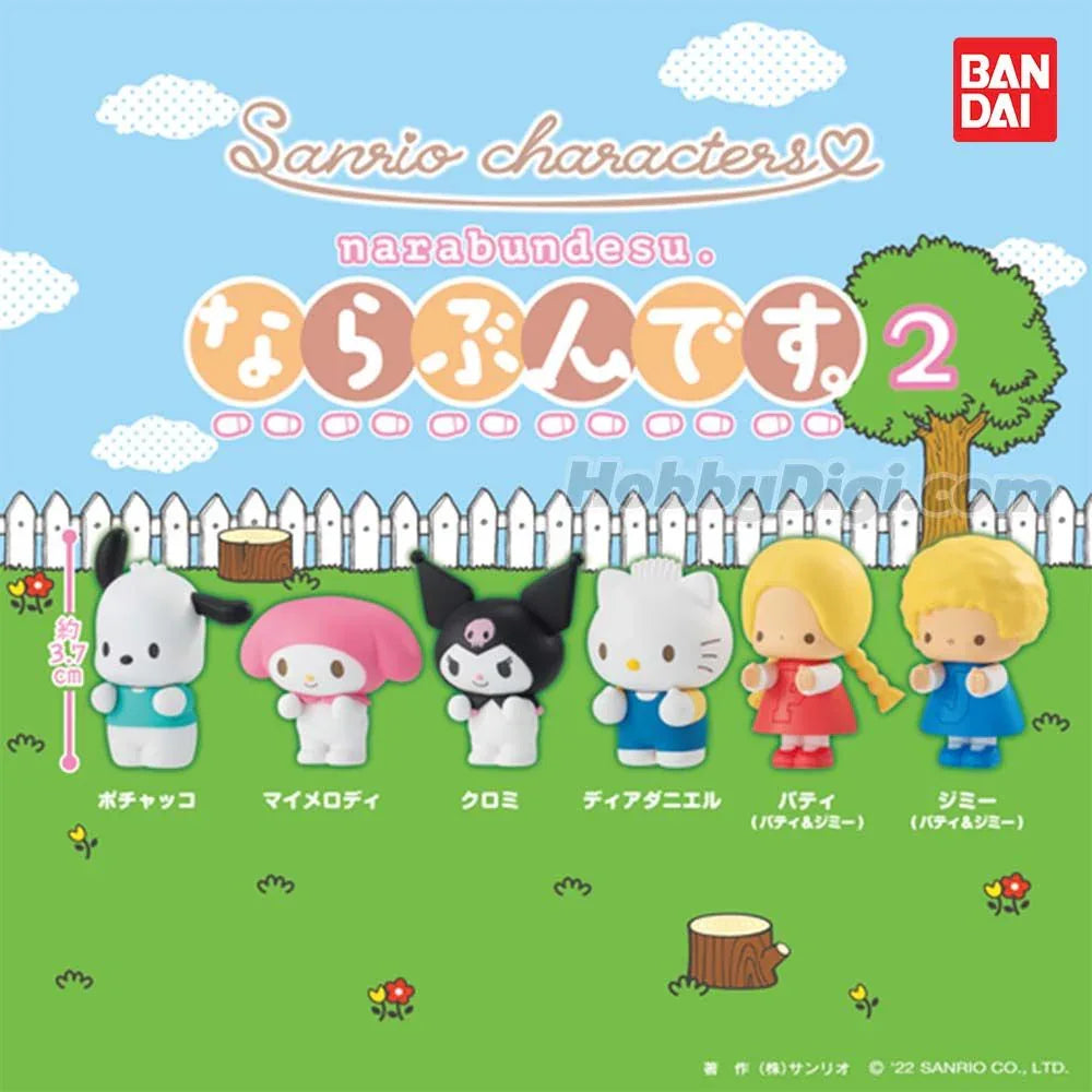 Line Up Mini Figure Vol.2 Gashapon Sanrio Characters Random one ACG Go Anime www.acg-go.com Gashapon