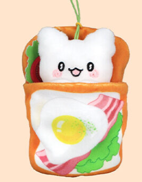 FuRyu Hanamaruobake Hanamaru! Bakery Toast Futon Mascot
