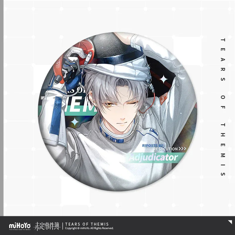 Chasing Dreams With Passion Series Tinplate Badge Tears of Themis Vyn Richter ACG Go Anime www.acg-go.com Artem Wing, Badge, Luke Pearce, Marius von Hagen, Vyn Richter