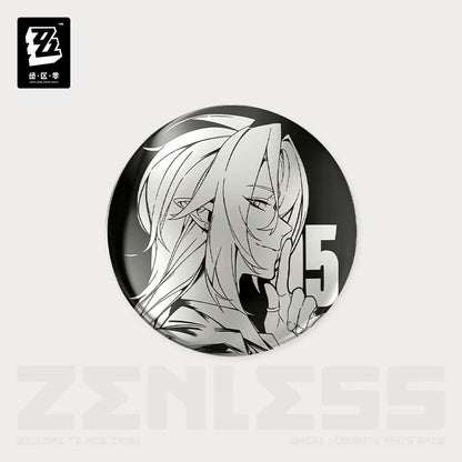 Zenless Zone Zero Time Signal Research Series Metallic Mirror Badge Vol.2