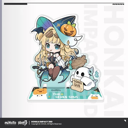 Honkai Impact 3rd The Seven Shus Night of Encounters Series Chibi Acrylic Stand Songque ACG Go Anime www.acg-go.com Ajita, Baiji, Honkai Impact 3rd, Lantern, Litost, Serapeum, Songque, Stand, Thelema