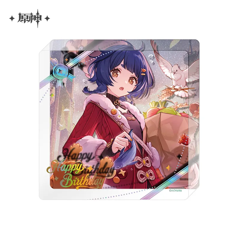 Genshin Impact The Day of Destiny Series Thick Acrylic Coaster 2025