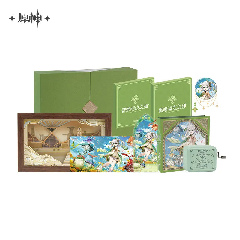 Genshin Impact「Forest of Jnana and Vidya」&「The Unfathomable Sand Dunes」OST Sumereu Merch Gift Box