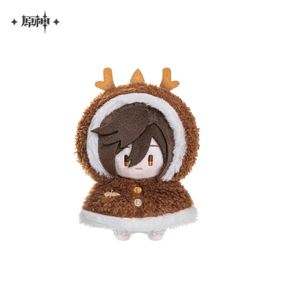 Genshin Impact Fun in the Snow Series Plush Keychain