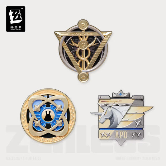 Zenless Zone Zero Faction Series Metal Badge Vol.6