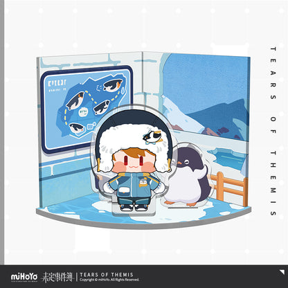 Echoes In Blue Series Chibi Acrylic Scene Stand