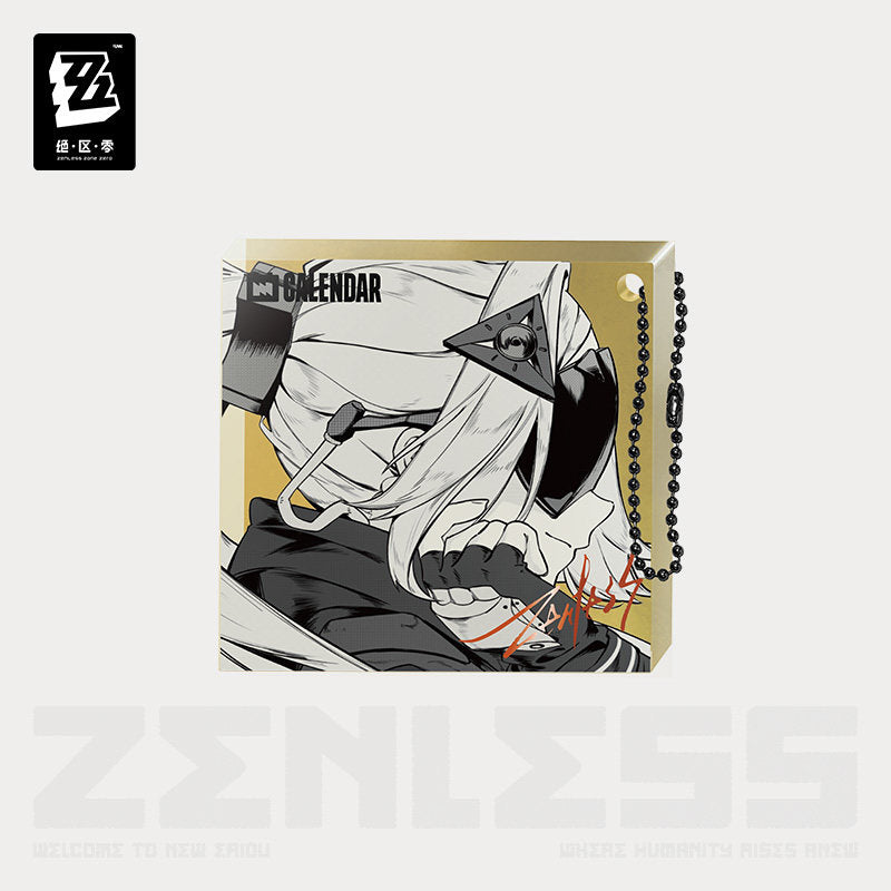 Zenless Zone Zero Time Signal Research Series Thick Acrylic Keychain Vol.2