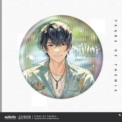 Tears of Themis Heart of Every Seasons Series Tinplate Badge Marius von Hagen ACG Go Anime www.acg-go.com Artem Wing, Badge, Luke Pearce, Marius von Hagen, Tears of Themis, Vyn Richter