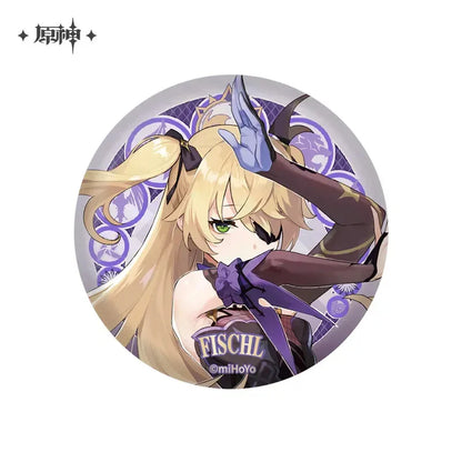 Genshin Impact Mondstadt Character Badge New Crafting Upgrade Fischl ACG Go Anime www.acg-go.com Albedo, Badge, Durin, Fischl, Genshin Impact, Klee, Mona, Razor, Sucrose, Venti