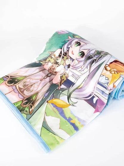 Juneyaoair x Genshin Impact 3rd Anniversary Collaboration Flight Blanket