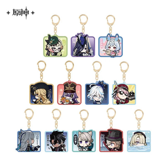 Chibi Character Series Acrylic Keychain Court of Fontaine