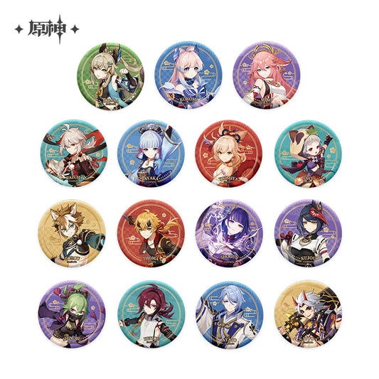 Inazuma Character Badge