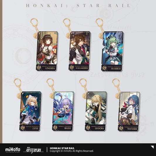 The Abundance Character Warp Artwork Acrylic Keychain