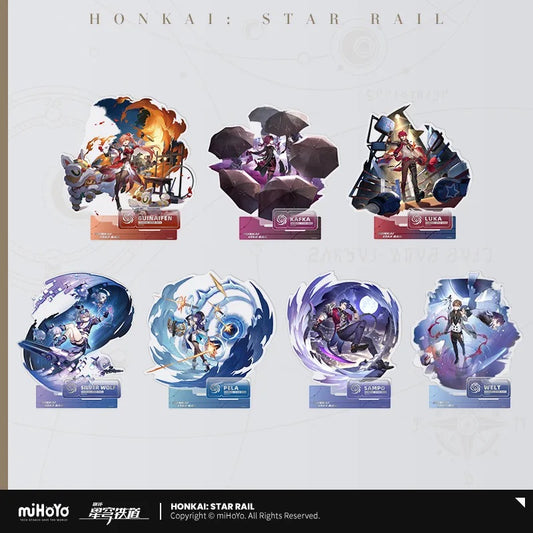 Honkai: Star Rail The Nihility Character Warp Artwork Acrylic Standee
