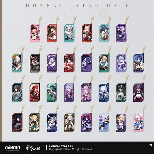 Invitation From The Stellar Series Quicksand Acrylic Keychain