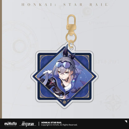 Interstellar Journey Series Acrylic Keychain