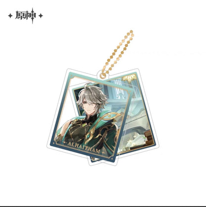 Genshin Impact Event Artwork Series Acrylic Pendant