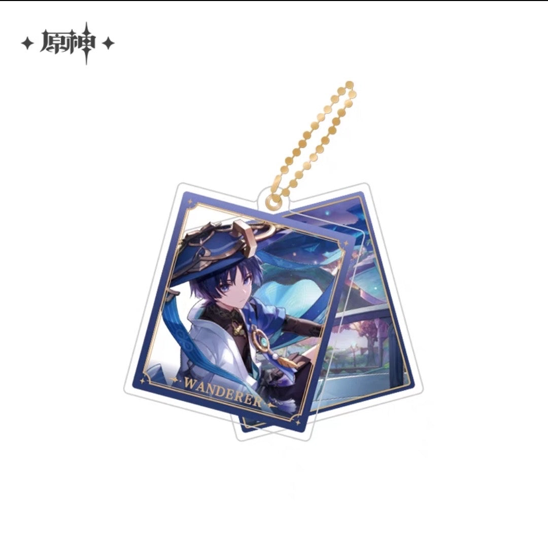 Genshin Impact Event Artwork Series Acrylic Pendant