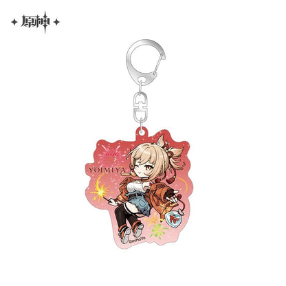 Court of Outing Chibi Character Series Badge / Keychain