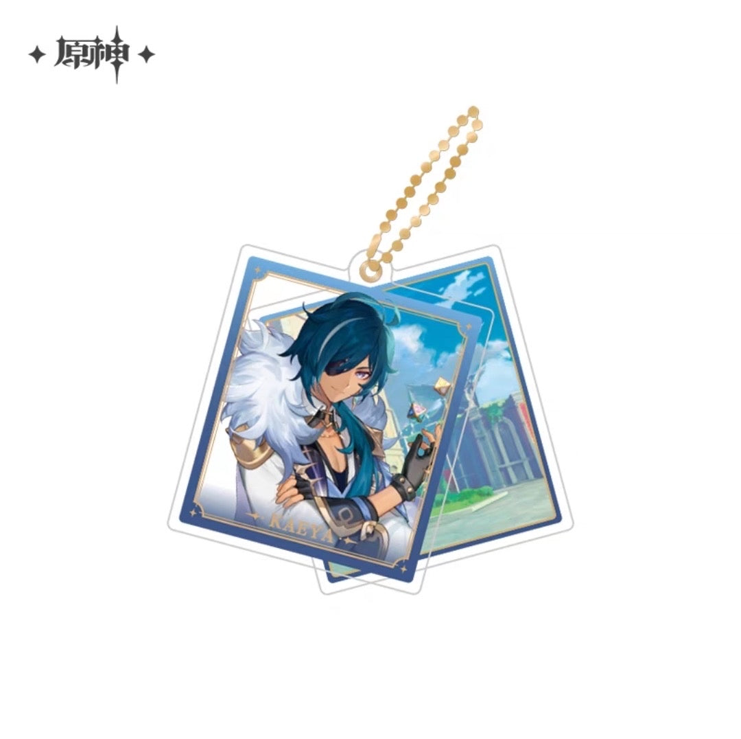 Genshin Impact Event Artwork Series Acrylic Pendant