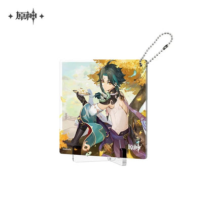 Genshin Impact Court of Outing Chibi Character Series Badge / Keychain
