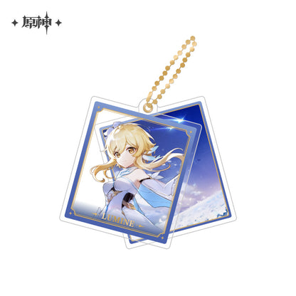 Genshin Impact Event Artwork Series Acrylic Pendant