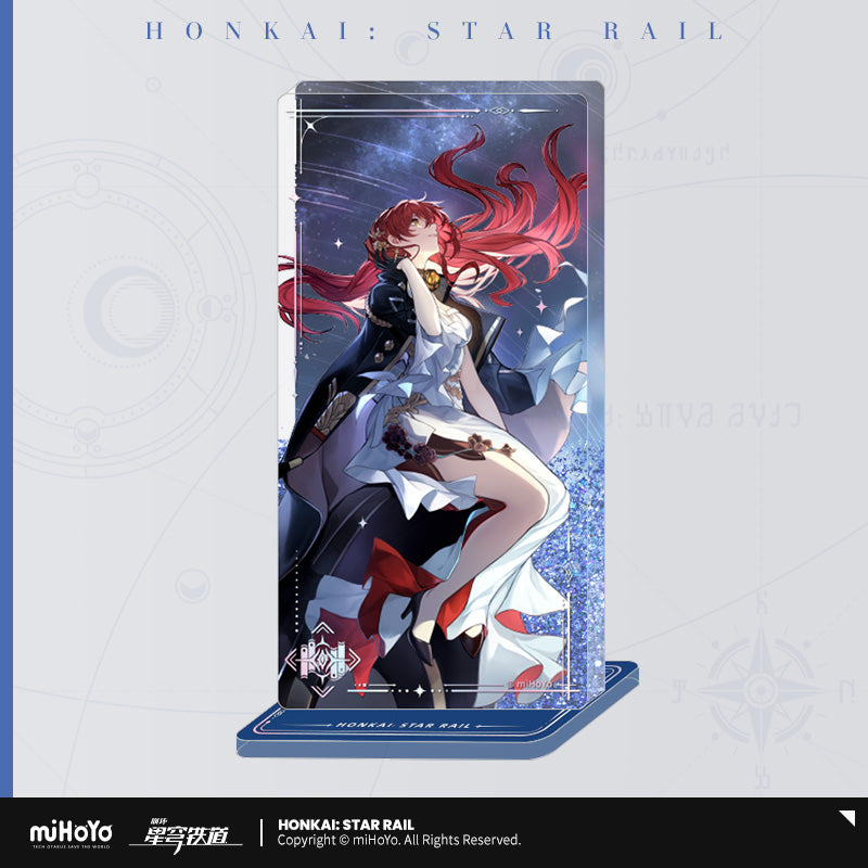 Honkai: Star Rail Light Cone Series Glitter Quicksand Acrylic Block Ornaments