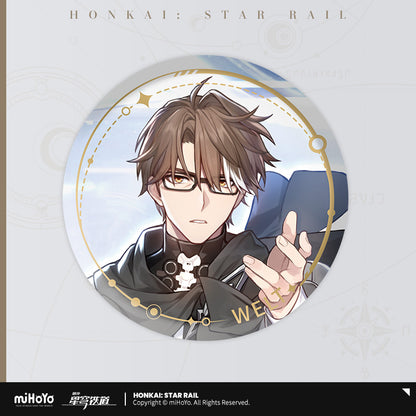 Honkai: Star Rail The Nihility Character Warp Artwork Tinplate Badge