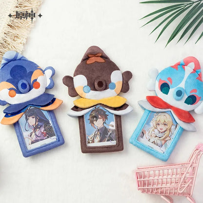 Genshin Impact Fontemer Series Bubbler Seahorse Plush Card Holder