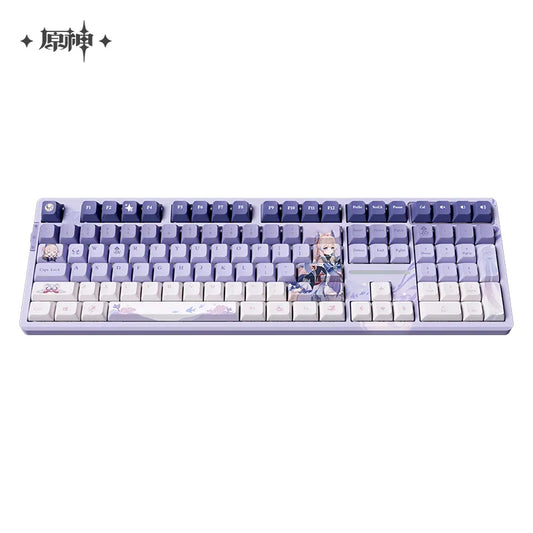 Genshin Impact Sangonomiya Kokomi Pearl Mechanical Keyboard