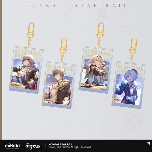 LAND Series Acrylic Keychain