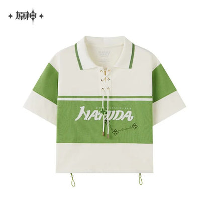 Genshin Impact Nahida Theme Impression Series Polo Shirt
