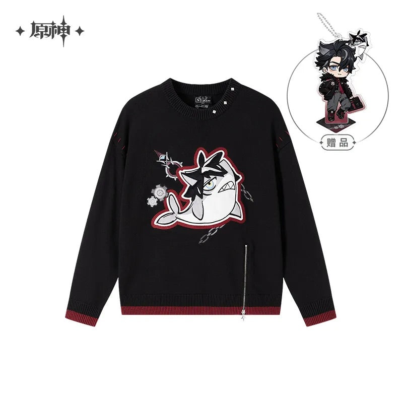 Genshin Impact Wriothesley Theme Impression Series Knitted Sweater