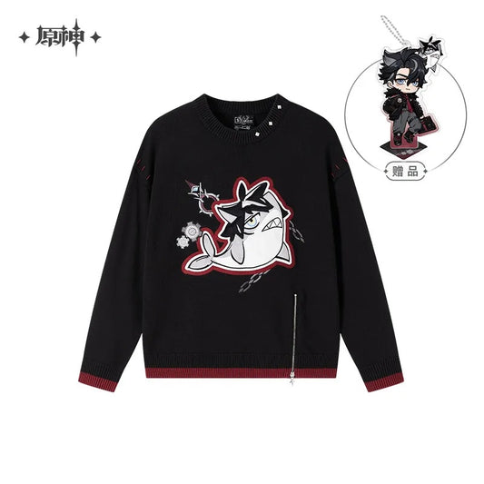 Genshin Impact Wriothesley Theme Impression Series Knitted Sweater