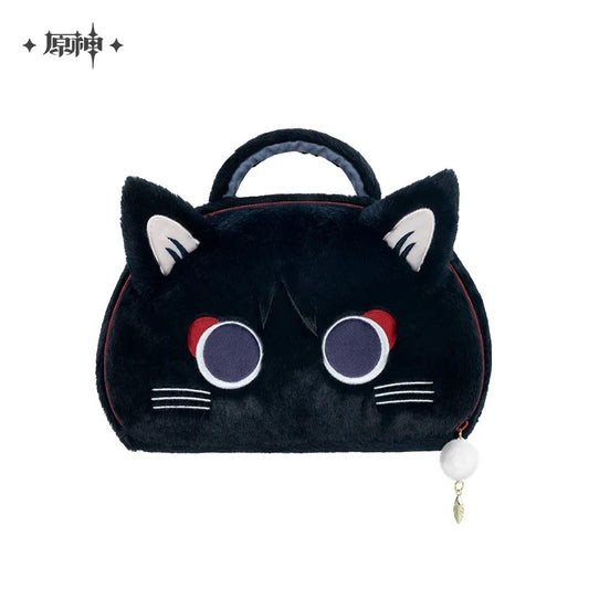 Genshin Impact Wanderer Meow Series Plush Storage Bag