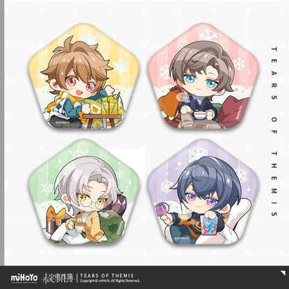 Dong Ri Nuan Yi Series Chibi Tinplate Badge