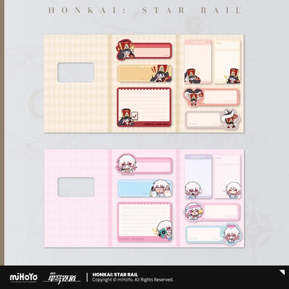 Pom-Pom Exhibition Series Pom-Pom Chibi Sticky Notes Set