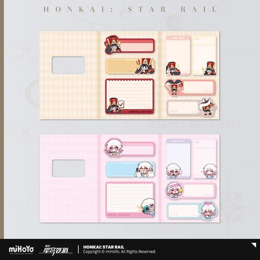 Pom-Pom Exhibition Series Pom-Pom Chibi Sticky Notes Set