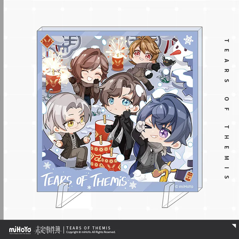 Tears of Themis Fei Xue Luo Hong Chen Series Chibi Acrylic Refrigerator Magnet Ornament