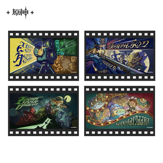 Genshin Impact 2023 Offline Exhibition Series Peripherals Negative Card Envelope Set