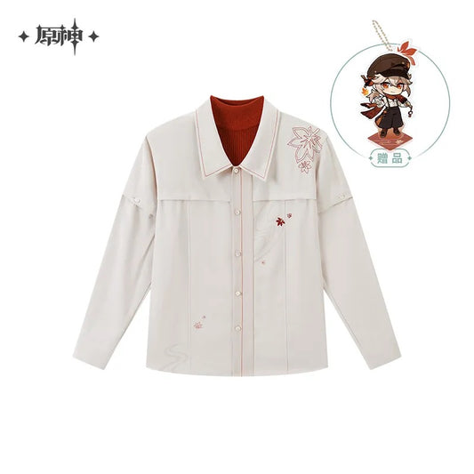 Genshin Impact Kaedehara Kazuha Theme Impression Series Long-sleeved Shirt