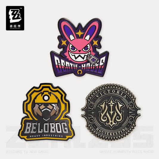 Factions Series Metal Badge