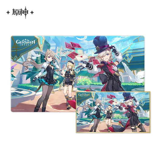 Genshin Impact 2023 Game Art Exhibition Series Shikishi Card Board & Mousepad