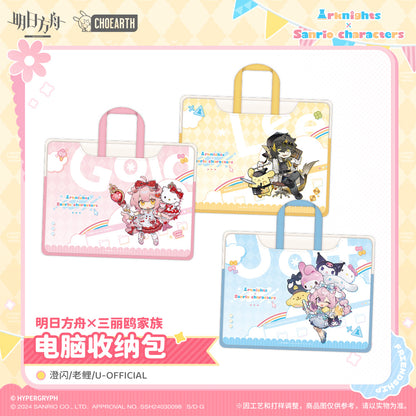 Arknights x Sanrio Computer Storage Bag